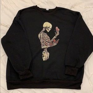 Oversized Skeleton Butterfly 🦋 Sweater
